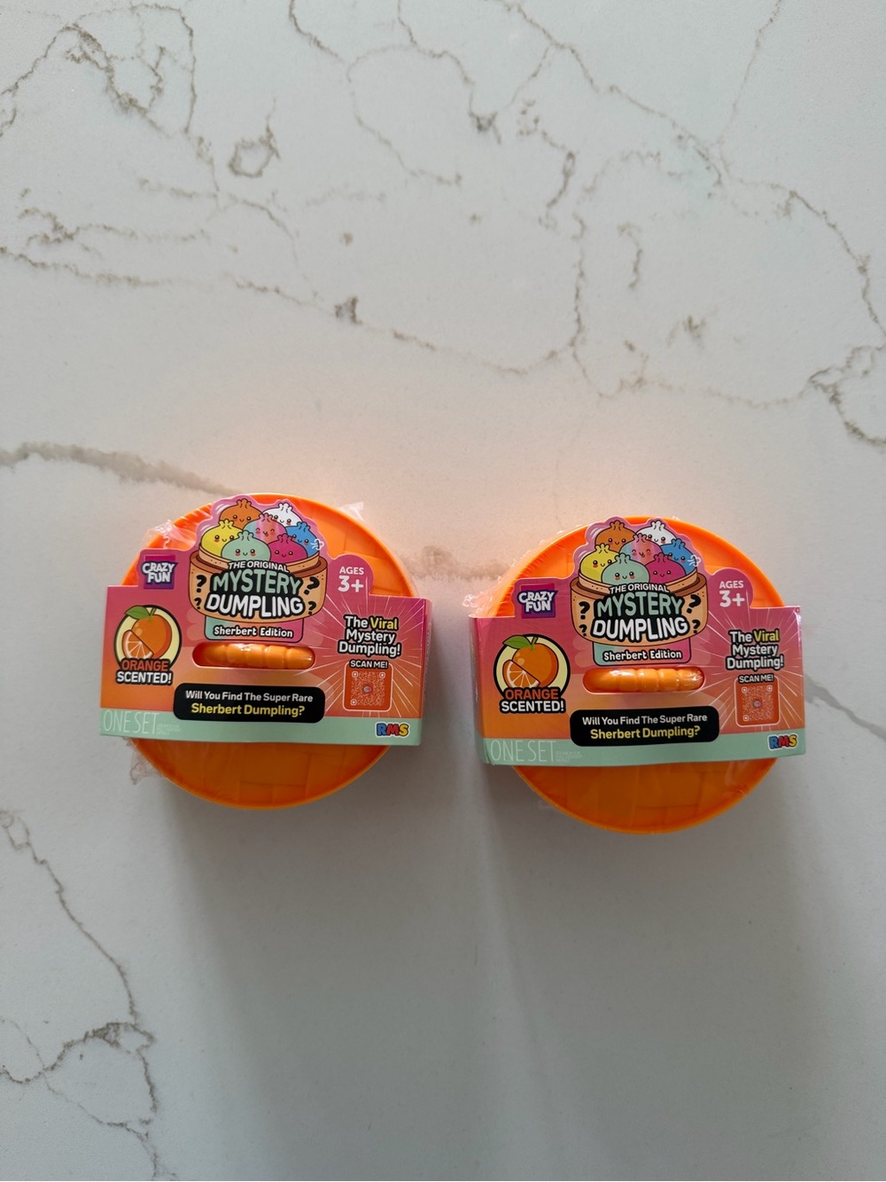 Mystery dumpling Sherbert Edition Orange Scented Toy - Kids & Play